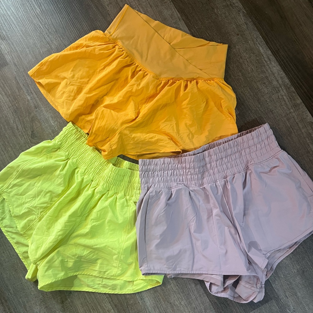 Bundle of 3 pairs of running shorts